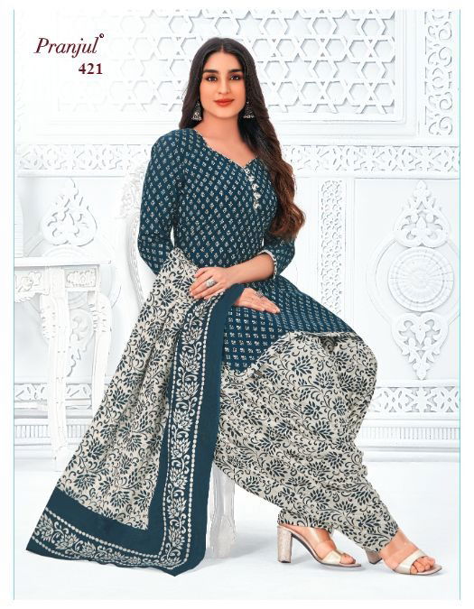 Piya Vol 4 By Pranjul Cotton Printed Dress Material Wholesale Market In Surat